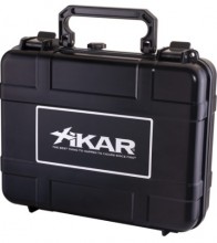 XIKAR - TRAVEL CASE 20 CIGAR CAPACITY BLACK