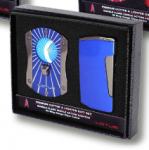 LOTUS - CHROMA Lighter & DECEPTION Cutter gift set - BLUE