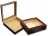 Humidor Black Glass Top w/ Humidifier 20 Cigar Capacity