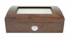 GLASS DOME HUMIDOR 40 CIGAR CAPACITY