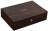 CIGARISM EBONY PIANO FINISH SPANISH CEDAR CIGAR HUMIDOR 30 COUNT