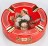 ARTURO FUENTE 'Journey Through Time' Ashtray - Red