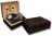 Ebony Gift Set 50 cigar capacity Humidor with Accessories