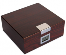 KLARO - Kingston Cherry Finish Humidor 25 - 50 Cigars