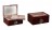 Berkeley 100 Count Cherry Finish Humidor w/ Glass Top