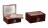 Berkeley 100 Count Cherry Finish Humidor w/ Glass Top 