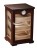 125ct. DARK MAHOGANY CABINET HUMIDOR