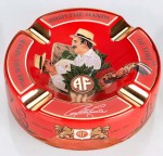 ARTURO FUENTE 'Journey Through Time' Ashtray - Red