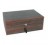 150 Count Macassar wood humidor, removable tray.