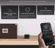 KLARO - Valet - Smart Humidor Black Finish