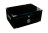 DAKOTA - 120 Ct. Full Black Humidor w/ Scissors & Polished Hardware