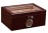 Berkeley 100 Count Cherry Finish Humidor w/ Glass Top 