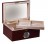 Berkeley 100 Count Cherry Finish Humidor w/ Glass Top 