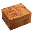 HUMIDOR 40ct humidor, burl, veneer, Matt finish