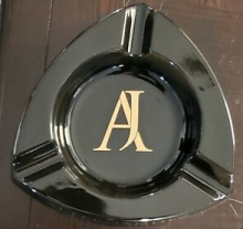 AJ FERNADEZ Black Cigar Ashray - Triangular