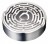 SIGLO MAZE ASHTRAY SILVER