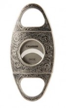 CIGARISM CARVED VINTAGE 2 BLADES CIGAR CUTTER