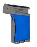 PALIO - Scorpius angled single-jet Flame Lighter -  Blue