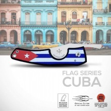 LES FINES LAMES - La Petite - Flag Series - CUBA Dark- with leather case