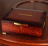 CIGARISM PIANO FINISH BULBOUS ROSEWOOD GRAIN CEDAR CIGAR HUMIDOR 200 COUNT