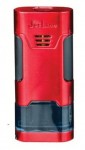 MONGOOSE - RED - Triple flame torch with fold-out punch cutter