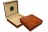 Chatu Burl Travel Humidor 20 Cigar Capacity