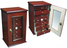 Charleston 150 Count 7 Drawer Cherry Humidor 