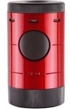 Xikar Volta Quad Flame Tabletop Lighter Daytona Red