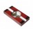 Two Tone Cherry Ashtray 2 cigars