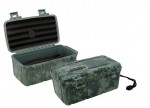 CIGARSAFE 15 Ct. (Camouflage) Plastic Travel Humidor Case 