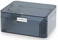 Acrylic Humidor, Smoke colour, 20 cigars