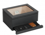 KLARO - KOBI Glass Top Humidor 50-80 cigars