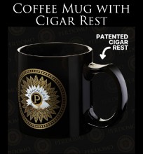PERDOMO Mug with Cigar holder