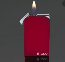 SIGLO TWIN FLAME LIGHTER BURGUNDY